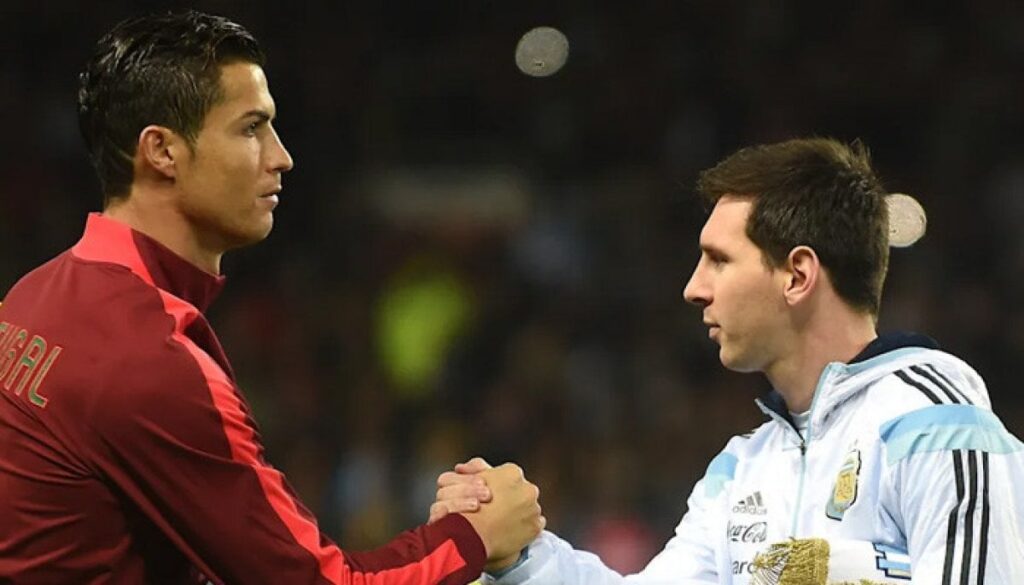 Cristiano Ronaldo honours Lionel Messi as he retires