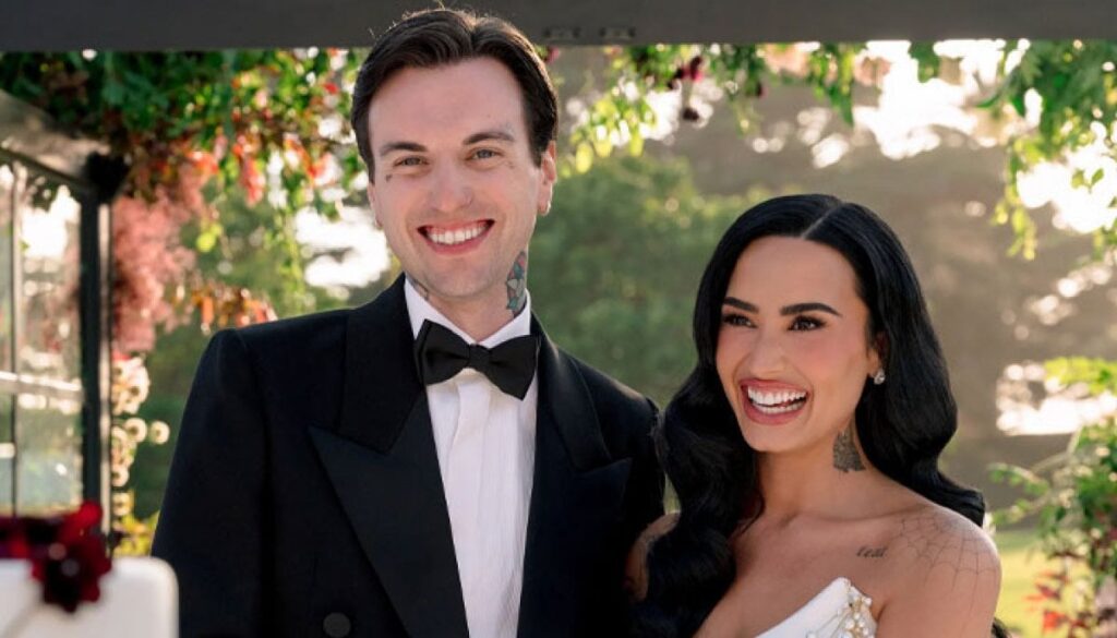 Demi Lovato recalls doing the work before meeting her husband Jutes