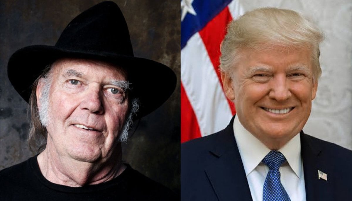 Neil Young fires back at Donald Trump for 'unauthorised' use of song