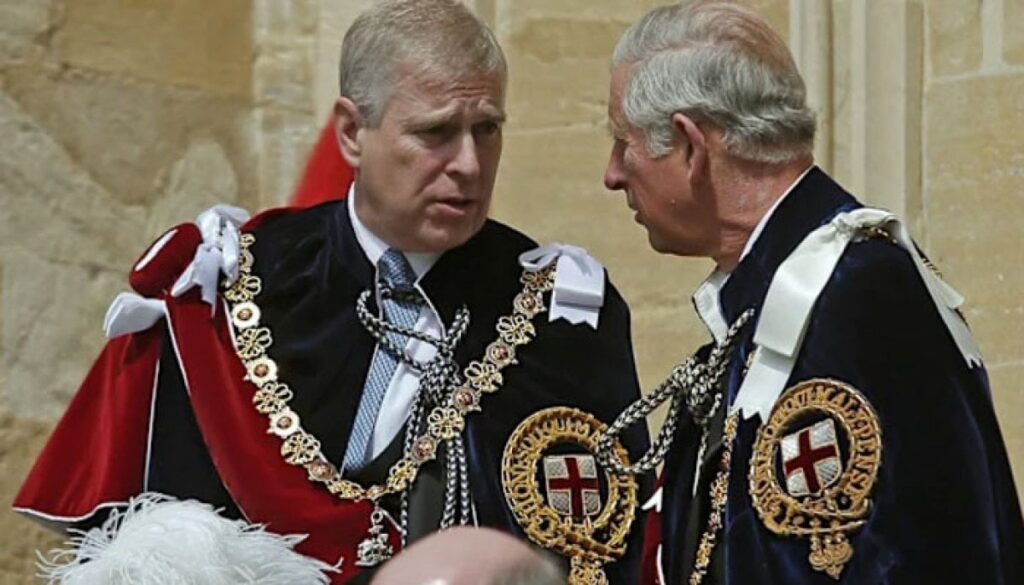Pressure 'freshens up' before fall right on top of Andrew Mountbatten-Windsor