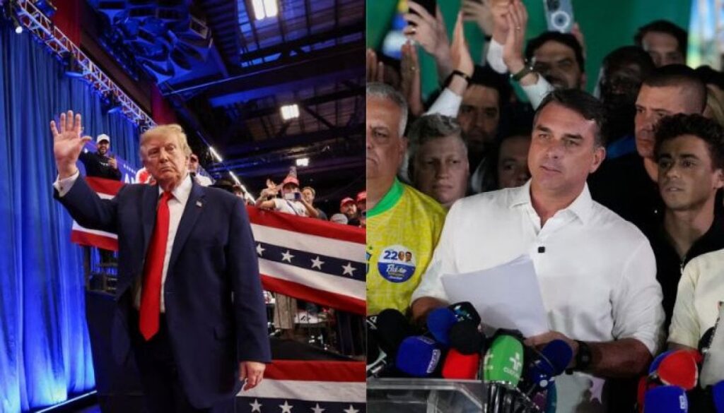 Trump reveals stance on Flavio Bolsonaro coming to US after election defeat