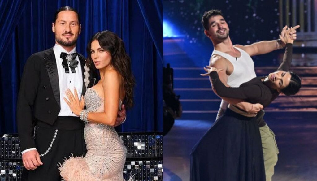 Val Chmerkovskiy reacts to Jenna Dewan's dance with new partner amid 'DWTS' suspension